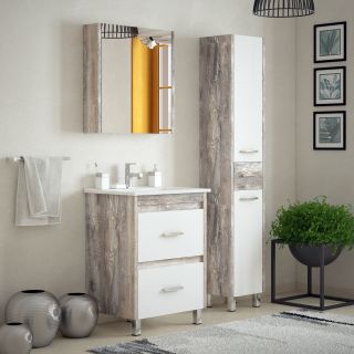 Тумба под раковину Corozo Верона 65см антик SD-00000346